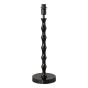 Siyanda Table Lamp Satin Black Base Only