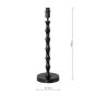 Siyanda Table Lamp Satin Black Base Only