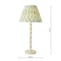 Siyanda Table Lamp Cream With Shade
