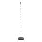 Siyanda Floor Lamp Satin Black Base Only