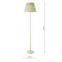 Siyanda Floor Lamp Cream With Shade
