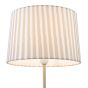 Sosa Table Lamp Matt Taupe With Shade