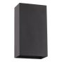 Soven 2 Light Wall Washer Matt Black