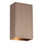 Soven 2 Light Wall Washer Satin Bronze
