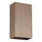 Soven 2 Light Wall Washer Satin Bronze