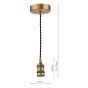 1 Light E14 Suspension Antique Bronze