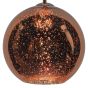Speckle Pendant Copper Glass and Polished Copper