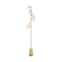 Spiral 6 Light Floor Lamp Matt Gold