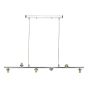 Spiral 6 Light Bar Pendant Polished Chrome Fitting Only