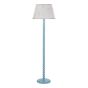 Spool Floor Lamp Blue Base Only