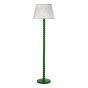 Spool Floor Lamp Green With Shade