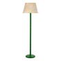 Spool Floor Lamp Gloss Green Base Only