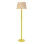 Spool Floor Lamp Gloss Yellow Base Only