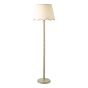 Spool Floor Lamp Taupe With Shade