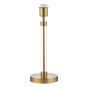 Sylvester Table Lamp Antique Brass and Glass Base Only