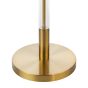 Sylvester Floor Lamp Antique Brass With Shade
