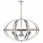 Symbol 6lt Pendant Satin Chrome