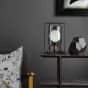 Tatum Table Lamp Matt Black and Smoked Glass