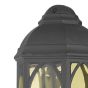 Tenby Outdoor Wall Light Black Glass IP43