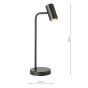 Thierry Desk Lamp Matt Black