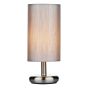 Tico Touch Table Lamp Satin Chrome With Shade