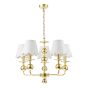 Tilda 5 Light Pendant Satin Gold Fitting Only