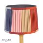 Joules Hardwick Table Lamp Wood and Matt Antique Brass With Shade