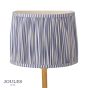 Joules Hardwick Floor Lamp Wood and Matt Antique Brass With Shade