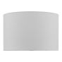 Weylin White Faux Silk Drum Shade 32cm