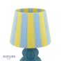 Joules Whitby Table Lamp Matt Blue With Shade