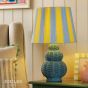 Joules Whitby Table Lamp Matt Blue With Shade