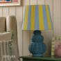 Joules Whitby Table Lamp Matt Blue With Shade