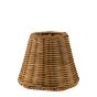 Wicker Dark Brown Rattan Empire Shade 15cm