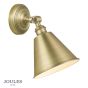 Joules Wollaton Wall Light Matt Antique Brass