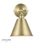 Joules Wollaton Wall Light Matt Antique Brass