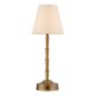 Wyman Rechargeable Table Lamp Antique Bronze Base Only LED