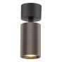 Yamis Single Spotlight Knurled Bronze and Matt Black