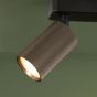 Yamis 2 Light Bar Spotlight Knurled Bronze and Matt Black