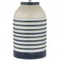Zabe Table Lamp White & Blue With Shade