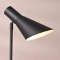 Zahira Task Floor Lamp Matt Black