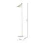 Zahira Task Floor Lamp Matt Green