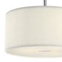 Zaragoza 3 Light Pendant Cream 40cm