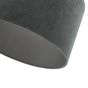 Akavia Grey Velvet Drum Shade 35cm