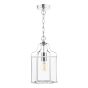 Aled Pendant Polished Chrome and Glass