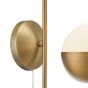 Andre Wall Light Aged Brass