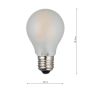 (Pack of 5) LED ES/E27 GLS Light Bulb (Lamp) 8w 1000lm 2700k