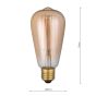 (Pack of 5) Vintage LED ES/E27 GLS Light Bulb (Lamp) 4w 300lm 1800k