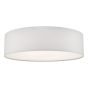 Cierro 4 Light Flush Ivory 60cm