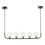 Cradle 5 Light Bar Pendant Matt Black Frame Only