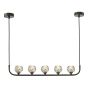 Cradle 5 Light Bar Pendant Matt Black Frame Only